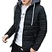 Produktbild WINWINTOM Mens Go to Lightweight Zip up Contrast Warm Padded Jacket Coat Männer Wintermode Casual Down Herren Winterjacke Winddicht Hohe Qualität