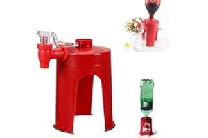 HINTER - Distributeur d'eau à Pression Manuelle - Mini Distributeur de Soda à l'envers - Fontaine à Boire - Interrupteur de Boisson Automatique pour Cuisine, Bar, Maison, fête, etc.