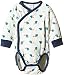 Polarn O. Pyret Unisex Baby Canonbury Animal Print Bodysuit, Multicoloured (Cold Ocean), 2-4 Months
