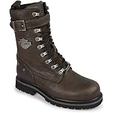 Harley Davidson Gen&ccedil; G&uuml;nl&uuml;k Bot 025G100385 GLADIS OLIVE BASKILI DERI