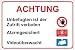 Produktbild Hinweisschild "Zutritt für Unbefugte verboten", iSecur, Art. hin_198, 30x20cm, alarmgesichert, Hinweis auf Videoüberwachung, Alarmanlage, Hinweisschild für Haus, Gebäude, Grundstück, Gewerbeobjekt, Achtung, Vorsicht, Video überwacht, Videoüberwacht, Betreten verboten