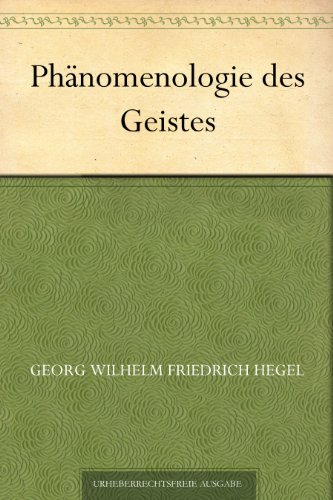 Download Phänomenologie des Geistes Download Phänomenologie des Geistes