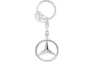 Mercedes-Benz Collection Porte-clés Bruxelles | Porte-clés en zinc moulé sous pression avec plusieurs anneaux minis