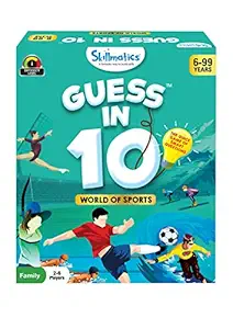 Skillmatics Educational Game : World of Sports - Guess in 10 (Ages 6-99)