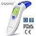 Produktbild Infrarot Fieberthermometer Stirnthermometer Ohrthermometer, Digitales Medizinisches Thermometer für Kinder Baby Erwachsene, Professionelle Medizinisches Thermometer mit CE/FDA -Zertifiziert