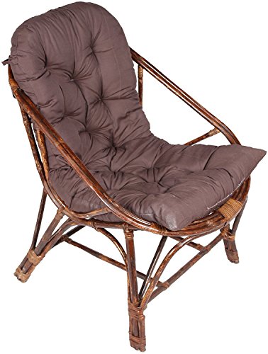 A&E Brown Chair made of Rattan & Wicker