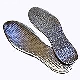 TOOGOO 3 paires de semelles thermiques isolantes de chaussures d'aluminium pour les dames La couche d'hiver chaude pour les pieds