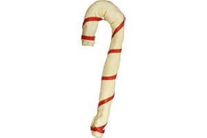 Schecker Kauknochen - Antos Weihnachts Kaustab Rinderhaut - 45 cm lang- fettarm - Kauknochen