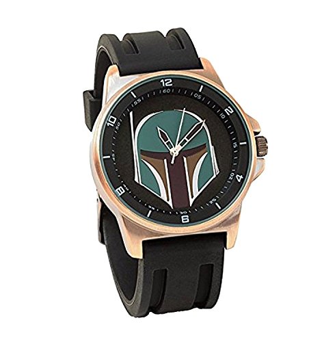 Offizielle Star Wars Boba Fett Black and Copper Tonal Armband Armbanduhr - Boxed Offizielle Star Wars Boba Fett Black and Copper Tonal Armband Armbanduhr - Boxed