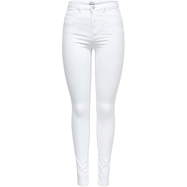 Jean Flared Taille Haute ONLY Onlroyal – Femme, Coupe Évasée Élégante, Stretch Confort, Look Tendance Quotidien – 69% Coton