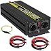 Produktbild 3000W KFZ Reiner Sinus Spannungswandler - Auto Wechselrichter 24v auf 230v Umwandler - Inverter Konverter mit 2 EU Steckdose und USB-Port - Spitzenleistung 6000 Watt