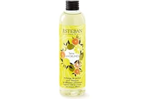 Esteban Paris – Recarga de perfume 250 ml terra d cítricos para ramo y difusor de cerámica fig-008