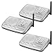 Produktbild Wireless Intercom System Hosmart 1/2 Mile LONG RANGE 7-Kanal-Sicherheits-Funksprechanlage für Zuhause oder Büro(3 Stationen Silber)