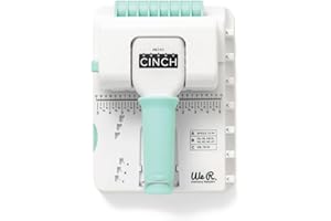 We R Memory Keepers Mini Cinch Bookbinding Machine Binding Tool, Altro Materiale, Bianco, OS