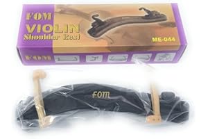 Whychstore Spalliera per Violino da 1/4 a 4/4, Prestazioni stabili e affidabili (per 4-4 violini)