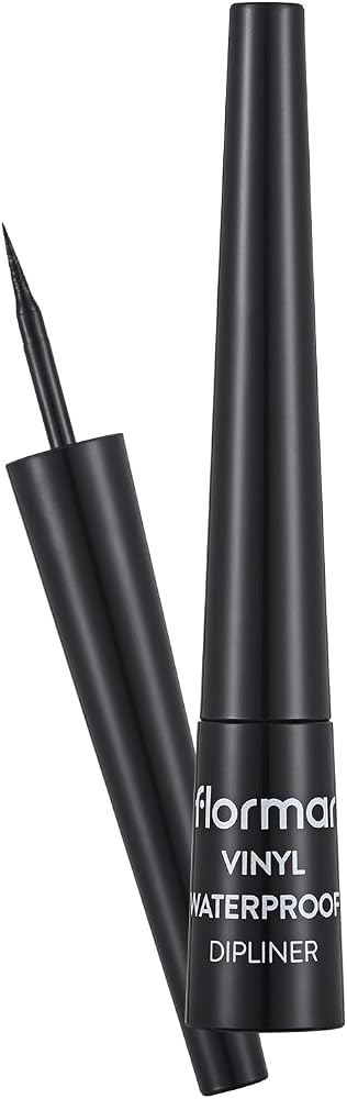 Flormar Suya Dayanıklı Parlak Dipliner (SİYAH) - Waterproof Dipliner - 001 Black - 8690604536498