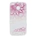 Produktbild Lonchee Xiaomi Redmi 3S Hülle,Bunte Muster Weich TPU Handy Hülle Durchsichtig Transparent Etui Cover Case Protective Shell Soft Schutzhülle Telefon Kasten für Xiaomi Redmi 3S – Diagonale Blume