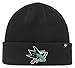 Produktbild 47 Brand NHL San Jose Sharks Raised Cuff Knit Beany Hat One Size Mütze Forty Seven