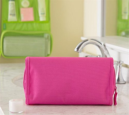 Kulturbeutel Reise, Hängende Kulturbeutel,Reise-Kulturtasche ,Kosmetiktasche, MakeUp Organizer CIDBEST® Waschtasche toiletbag Wasserdicht, Faltbarer Multifunktionale Kulturbeutel Kosmetiktasche,Tragetasche Kulturbeutel mit Haken zum Aufhängen für Herren/Damen/Kinder - 5