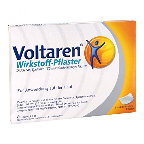 Preisvergleich Produktbild VOLTAREN Wirkstoff Pflaster 2 St Pflaster