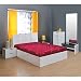 @home by Nilkamal Easy 4-inch Double Size Spring Mattress (Maroon, 75x60x4) RS.11036.00