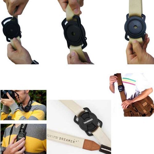 72-77-82 Porte Bouchon Avant 72MM 77MM 82MM Porte Cache pour Objectif 72 mm 77 mm 82 mm Support pour Canon Nikon Pentax Tamron Sigma Sony etc - ADAPTOUT Marque FRAN  AISE