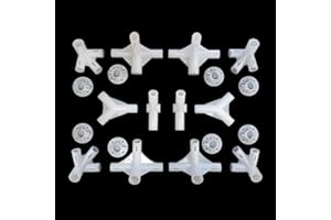 SHINEKOO Lot de 20 pièces de rechange pour auvent de tonnelle de 3 x 9 m Connecteur central 25/19 mm Raccords de fixation de tuyau Accessoires de camping en plein air