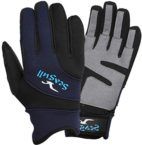 Motivex - Guantes Neopreno Cronómetro ecológica Invierno Sailing Guantes Amara Full Dedos de X Grandes