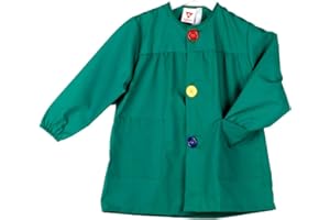 KLOTTZ Tablier Blouse pour Enfants. Puor l'école e travaux manuels.