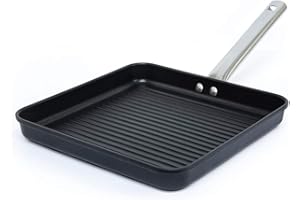 Valira 4437/25 Chef Poêle grill à induction Noir 28 x 28 cm