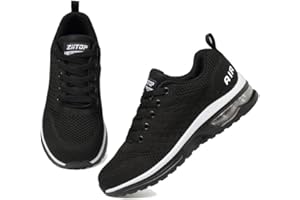 ZIITOP Zapatillas Deportivas Mujer Transpirables Ligeras de Malla para Correr Caminar Sneakers Casual Trabajar Gimnasio Sneakers Zapatillas de Running