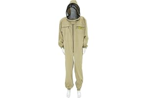 LYSON Combinaison d'apiculture Costume D'apiculture pour Tout le Corps Combinaison Apicole Professionnelle Tenue Apiculture anti guêpes & abeilles Unisexe Classic Line Taille XXXL