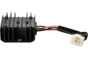GOOFIT 5 Hilos del regulador de Voltaje del rectificador reemplazo para GY6 150cc y 125cc CG 150cc 200cc 250cc ATV Dirt Bike Go Kart ciclomotor y Motocicletas