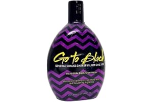 Supretan Go To Black Dark Tanning Lotion Maximizer 350ml – Indoor & Outdoor Tanning Bed Lotion for Deep Bronzing – Fast-Acting Dark Tan Enhancer with Skin Nourishing Ingredients