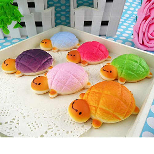 JETTINGBUY Squishy Bread Color Bun Turtle Charms by JETTINGBUY - 4