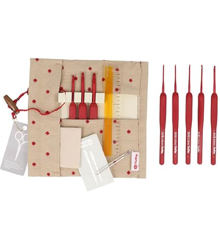 Suiwotin - Juego De 3 Ganchos De Ganchillo De 2 Mm/2,5 Mm/3 Mm, Juego
