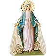 Sacra Famiglia Miraculous Medal - Wooden Fridge Magnet