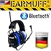 Produktbild 25dB BLUETOOTH Original "EARMUFF" - Extra robuster Radio Kapsel Gehörschutz Kopfhörer mit SmartPhone Anschluss