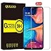 Produktbild QULLOO Panzerglas für Samsung Galaxy A20e, [2 Stück] Samsung Galaxy A20e Panzerglas Schutzfolie Film 9H Verbesserte Gehärtetes Glas Folie Blasenfrei Displayschutzfolie