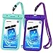 Produktbild Mpow 2 Stück Wasserdichte Hülle, IPX 8 Handyhülle Beutel Tasche für iPhone, Google Pixel, HTC, LG, Huawei, Sony, Nokia