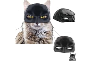 WEILONGB Fledermausmaske für Katzen, Halloween-Party, Cosplay-Maske für Welpen, Fledermaus (12 cm)