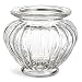 Produktbild Annastore 12 x Windlichter aus Glas H 9 cm mit geriffelter Struktur im Vintage-Look - Glaswindlichter - große Teelichtgläser
