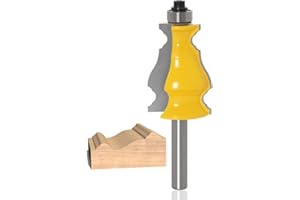 WSOOX 8mm Gambo Fresa, Molding Fresa Per la fresatura di anta armadio /Pannello della porta /bracciolo