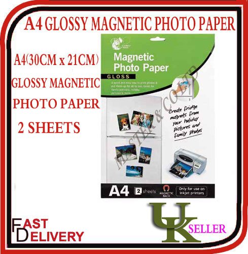 Preisvergleich Produktbild 151 A4 Magnetisches Fotopapier, Schreibwaren
