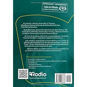 Temario. Volumen 2. Guardia Civil