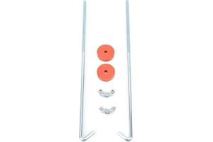 BEDIFFER Wspornik Przytrzymujący Baterię, 10-calowy Chromowany Zestaw Przytrzymujący Baterię ze śrubami Hakowymi J Podkładki Nakrętki Uniwersalne Akcesoria Samochodowe,Testowanie i ładowanie baterii