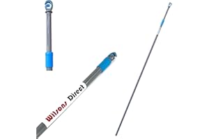 Wilsons Direct 2.4m/8ft Heavy Duty Line Prop Extending Telescopic Clothes Washing Colored Prop Pole (1 x 8ft Prop)