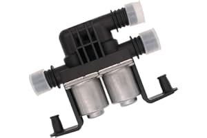 HZTWFC Válvula de control del calentador OEM # 64116910544 Para BMW X5 E53 E70 F15 X6 E71 F16 4.4i 4.8i 35iX 40iX