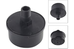 BLISSFULABODE 16 mm Außengewinde Luftkompressor Schalldämpfer Qualitätsfilter Schalldämpfer Fördert saubere Luftzufuhr geeignet für direkten Anschluss