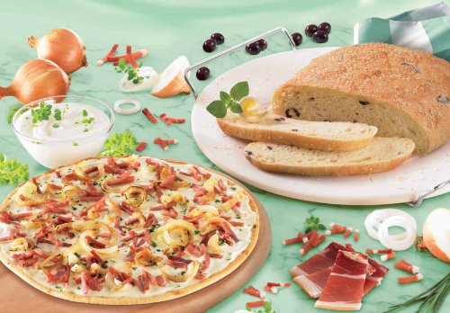 Leifheit 3159 Pizzastein rund mit Wiegemesser - 2